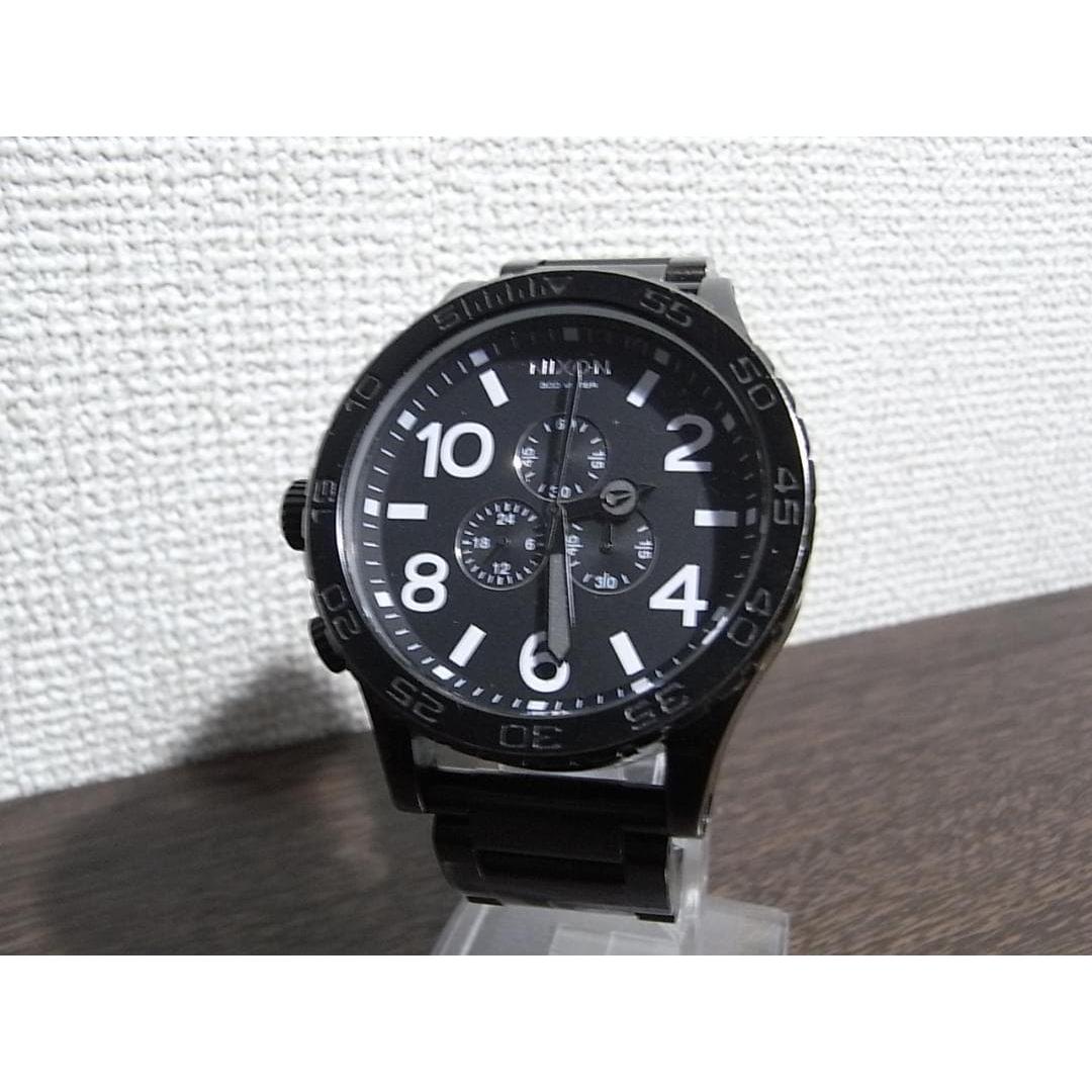 Used [Junk item] NIXON THE 51-30 Chrono [Black + White]