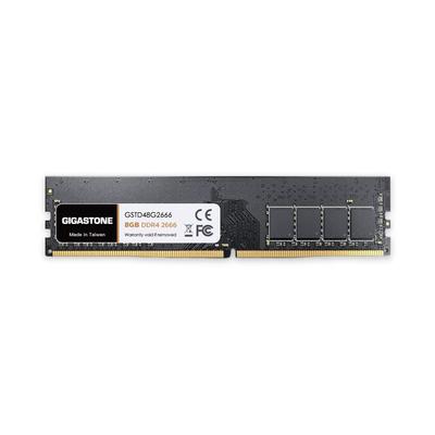 [Memory DDR4] GIGASTONE 8GB X 1 DDR4 2666MHz (2400MHz or 2133MHz) PC4-21300 (PC4-1920017000) CL19 1.2V UDIMM 288 Pin Unbuffered Non-ECC PC Desktop