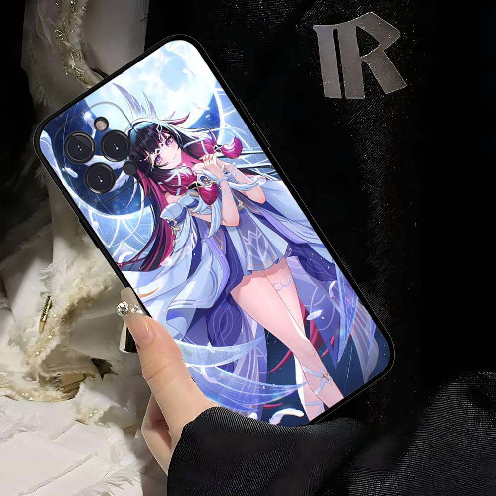 Genshin Impact Columbina Phone Case For IPhone 14 Plus 13 Mini 11 16 15 17 Pro Max Protection Shockproof