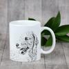Bedlington Terrier, Rothbury Terrier - Cup with a Dog, Personalized Cup with a Print, a Classic Gift for Everyone from the Art-Dog Brand