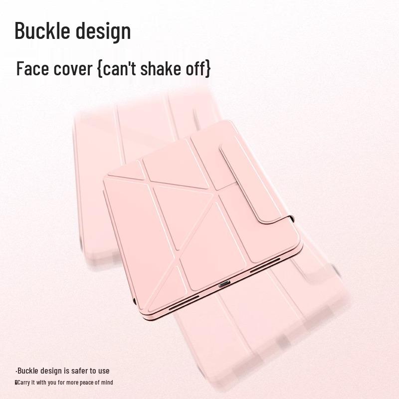 Xiaomi Pad 7/6/5S Pro 11” Rotating Protective Case - Y-Fold Buckle, Full Coverage for POCO PAD (Overseas Version)