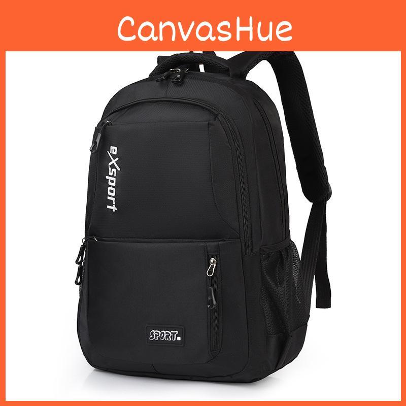 Fabric Oxford School Backpack With Large Capacity Design And Compartment Laptop