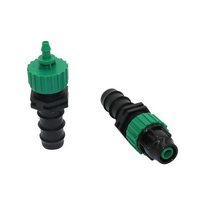 Agriculture Irrigation 20mm Hose Connector To 4mm or 8mm Automatic Drip Water Irrigation Pipe Adapter Fittings 1 Pcs