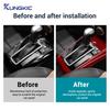 Real Soft Carbon Fiber For Vauxhall Opel Astra H MK5 2004 2005 2006 2007 2008 2009 2010 Center Console Gear Shift Panel Sticker