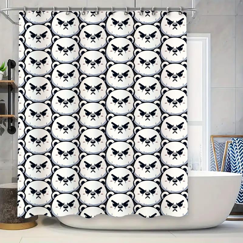 

Golden Shower Curtain Waterproof Fabric Home Decoration Modern Bathroom Decor Luxury Bath Mat 59x72in (Gold) 90x180cm