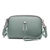 Genuine Leather Women's Bag Mobile Phone Bag Fashionable Single-shoulder Crossbody Bag Cowhide Small Square Bag Casually