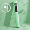 YIKOOLIN Mini Handheld UV Light Nail Lamp with Stand Handheld UV Light with Display for Gel Nail Rechargeable USB Nail Dryer