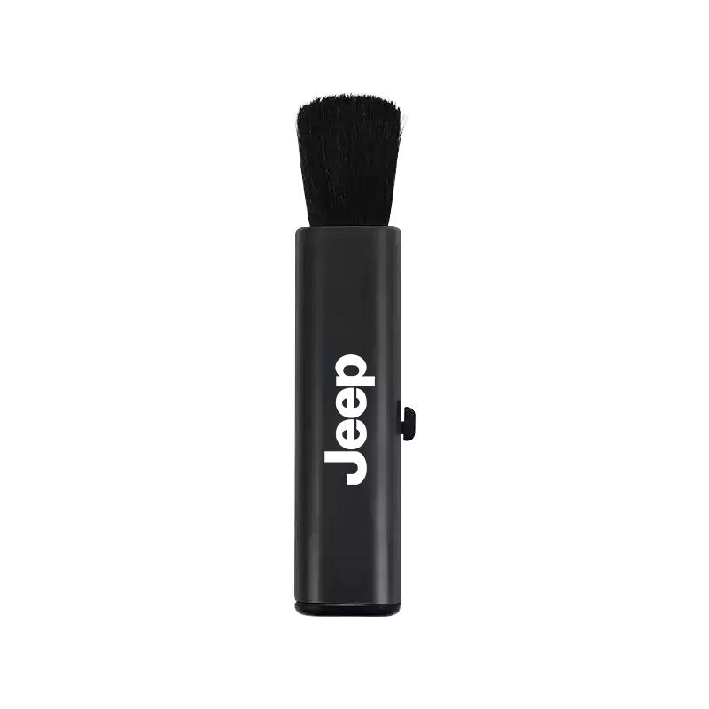 Car Interior Cleaning Brush Extendable Portable Fine Bristle Brush For Jeep Grand Cherokee Wrangler JK Gladiator Compass Renegad