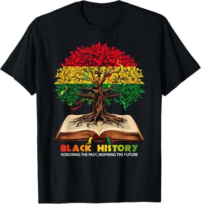 Honoring Past Inspiring Future Men Women Black History Month T Shirt