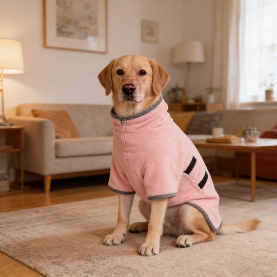 Szlafrok dla psa Super chłonny ręcznik kąpielowy dla zwierząt domowych po kąpieli Szybkoschnący miękki szlafrok dla psa kota małych zwierząt