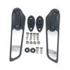 Motorcycle Adjustable Rotating Rearview Mirror Wind Winglets Reflector For Yamaha YZFR6 YZFR1 For Kawasaki Ninja 650 400