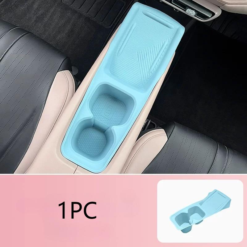 Car Wireless Charging Water Cup Silicone Integrated Pad Anti Slip Dirt Resistant Wear Resistant Storage Pad for BYD Seagull