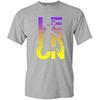 L23 23 LA Basketball Sports Fan Wear DT Adult T-Shirt Tee