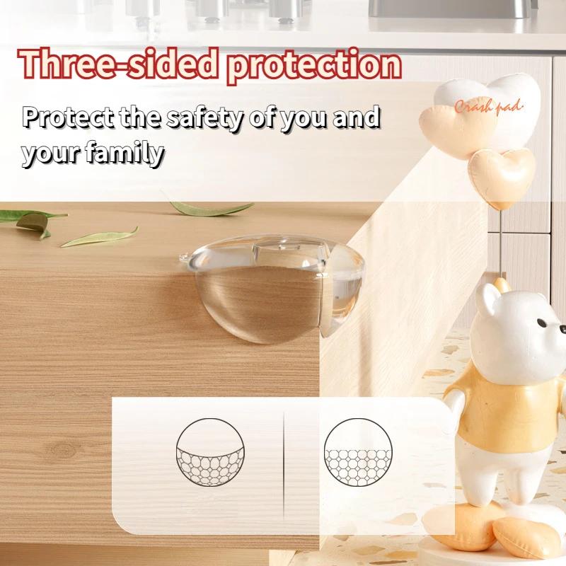 10PCS Table Corner Protectors for Kid Cute Furniture Guards Clear Children Anti Collision Protective Baby Safety Desk Edge Cover