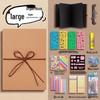 Acrylic DIY Photo Album: Handmade Memory Journal with Creative Graffiti and Loose-Leaf Design