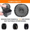Air Fryer Grill Pan for Power XL Vortex 7QT Air Fryers,Nonstick Coating Crisper Plate,Air Fryer Replacement Parts,Air Fryer Rack,Air Fryer