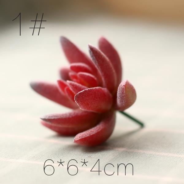 Realistic Fake Succulent Plants for Indoor & Outdoor Wall Decor