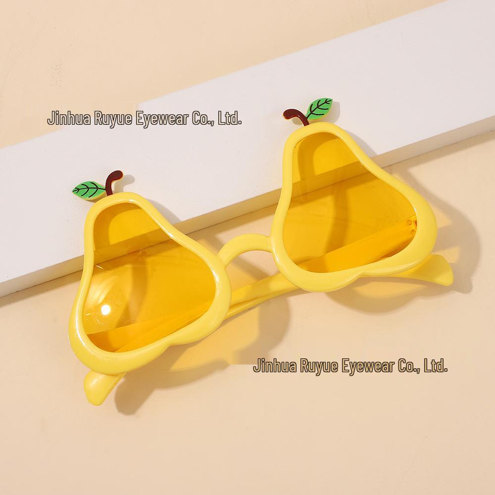 Hawaiian Fruit-Themed Personalized Sunglasses Party Props