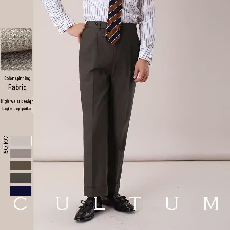 CULTUM Men's Italian Neapolitan Business Casual Suit & Trousers