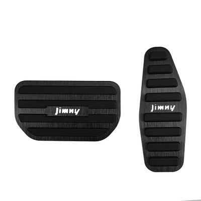 BOYOUS Suzuki Jimny JB74W Automatyczny Aluminiowy Pedał Zaprojektowany dla i Zestaw [Najnowszy Model] JB64W/Sierra Nakładki, Beznarzędziowy, AT, Odporny na Zarysowania,