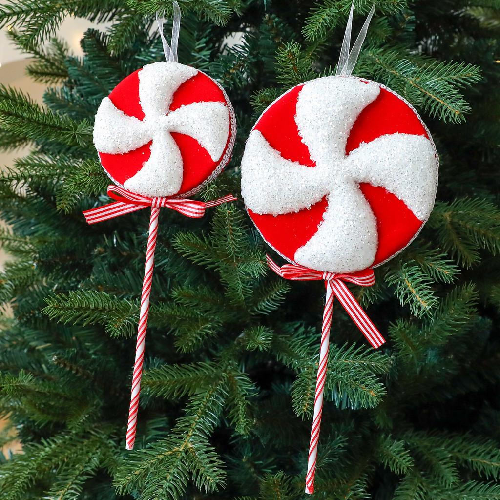 Christmas Foam Candy Cane Decorations With Festive Style For Holiday Tree Decor