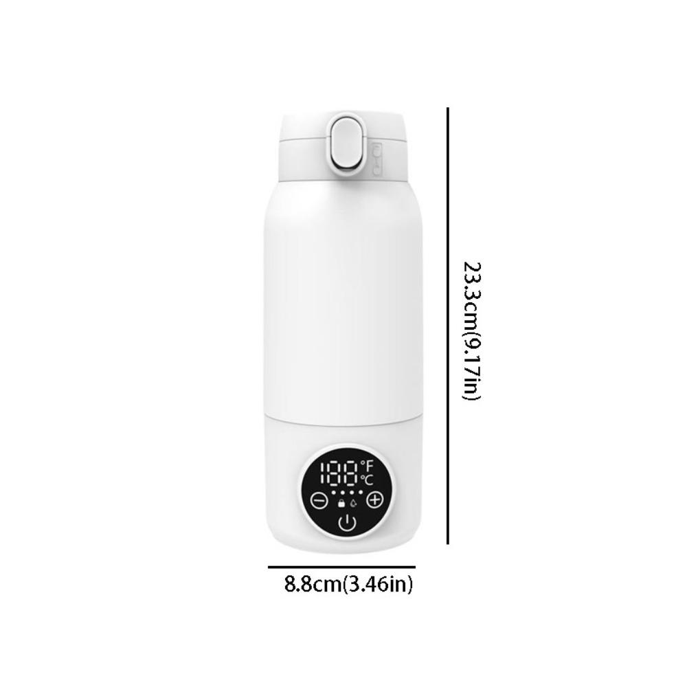 Cordless Portable Milk Warmer Stainless Steel Breast Sterilizer Portable Baby Bottle Warmer Travel