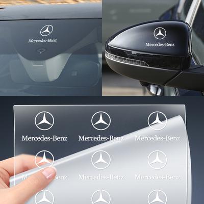 Car Interior Random Stickers Car Goods Car Steering Wheel Decal For Mercedes Benz B/C/E/S Clase A C200L GLC CLA W166 W163 W221