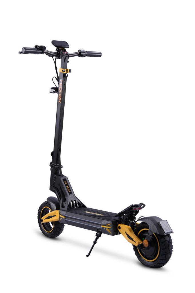 Twofish V2 MAX Adult E-Scooter 600W  Motor 48V17AH  Battery 120KG Max Load Capacity All-Terrain Suitable E-Scooter for Off-Road Urban Commuting