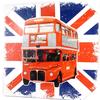 Les Trésors De Lily [M5303] - Canvas 'So British' Bus (40x40 Cm)