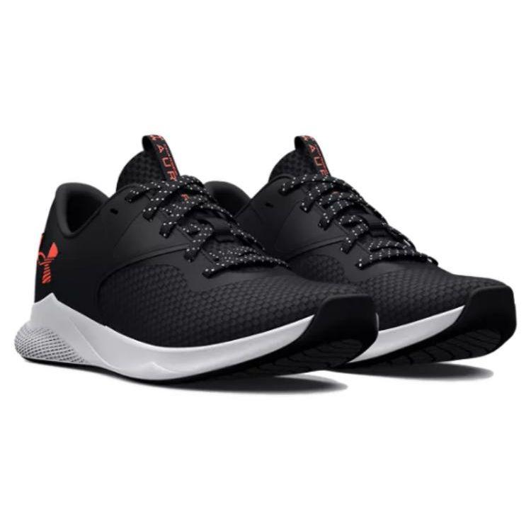Under Armour Charged Aurora 2 Women's Black Red Training Shoes 3025060-004