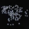 100Pcs Transparent Silicone Earring Stopper Posts Earring Findings Back Nuts