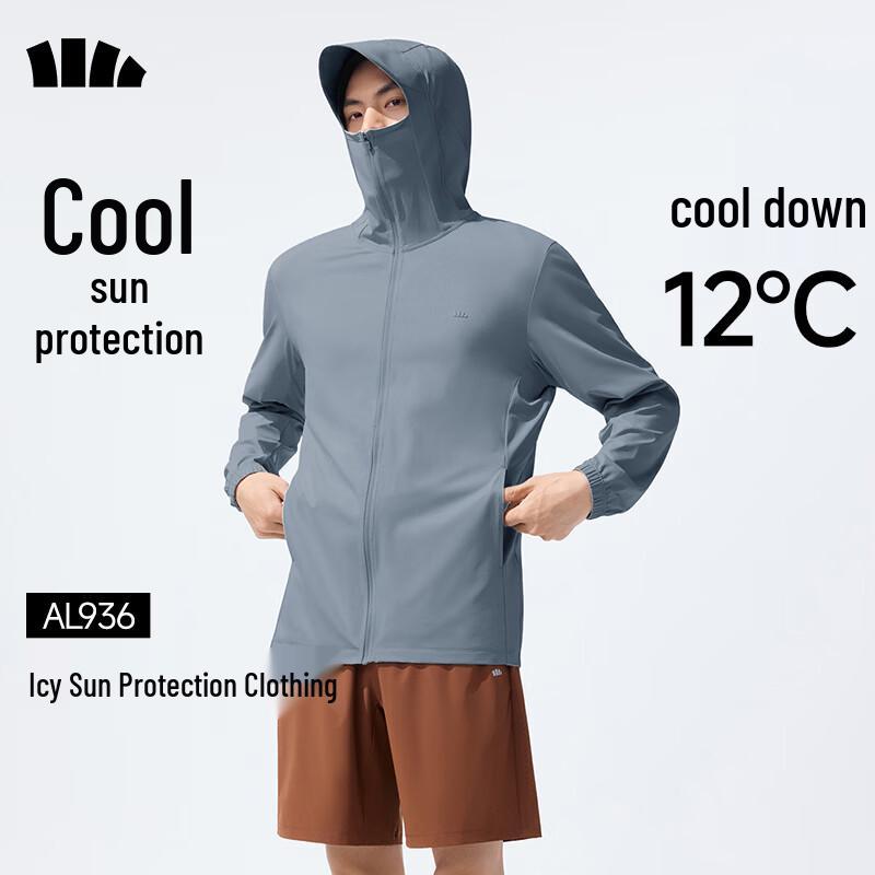 Beneunder Men s AL936 Ice Silk Sun Protection Jacket M