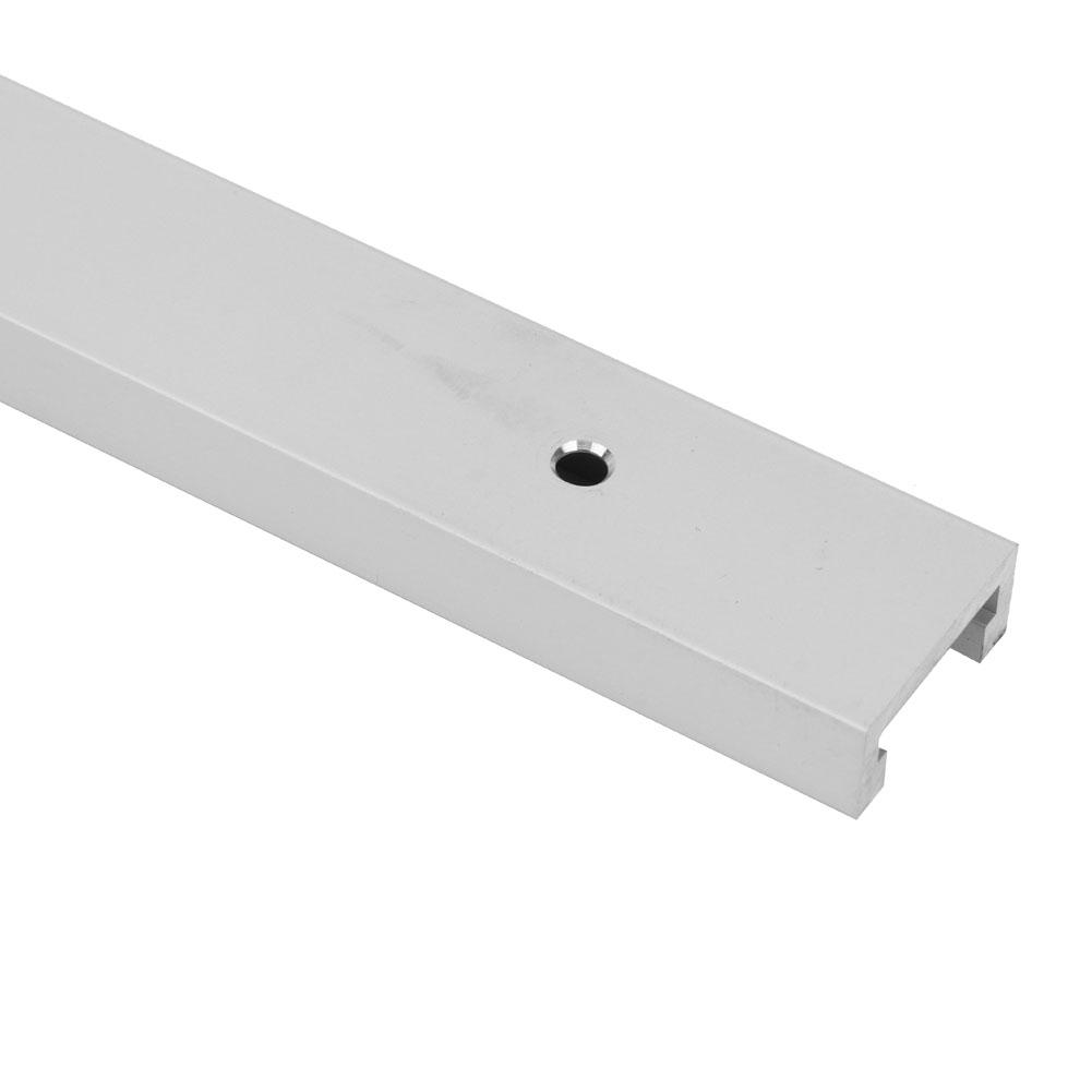 Aluminum Alloy T Slot Miter Track Jig Non Porous Slide Slab Fixture Woodworking Tool (1220mm)