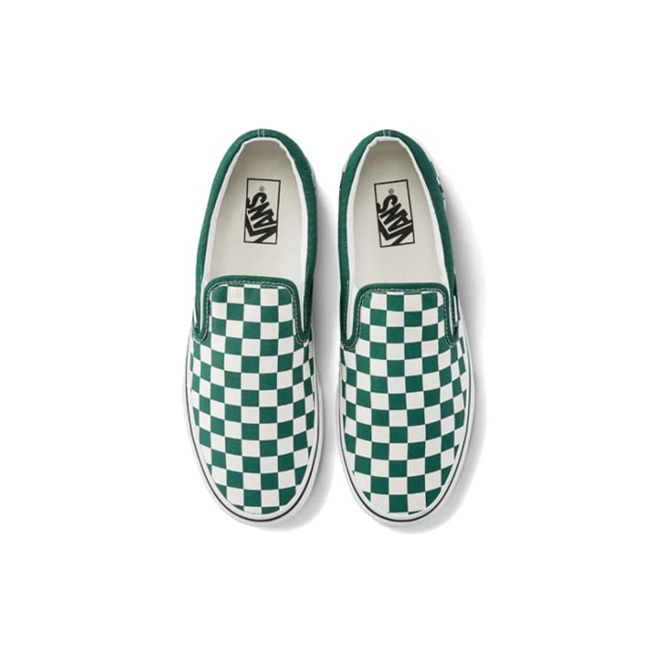 Slip-On Classic Vans 'Checkerboard - Green' VN0A4U382NH