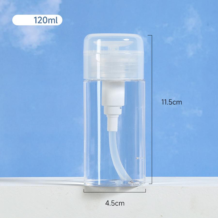 

ПЭТ пластиковая упаковочная бутылка, бутылка для снятия макияжа с дозатором, средство для ухода за кожей, прозрачный тоник, бутылка для снятия макияжа 1pc&Plastic