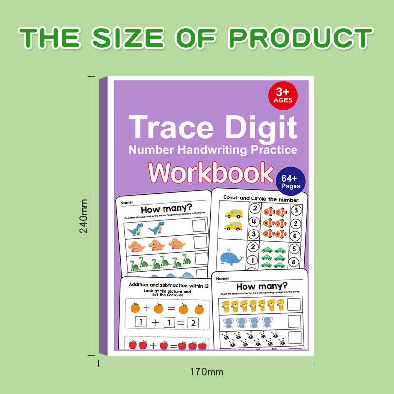 Preschool Math Fill-in-the-Blanks Workbook: Logic, Pattern Recognition & Fun Learning