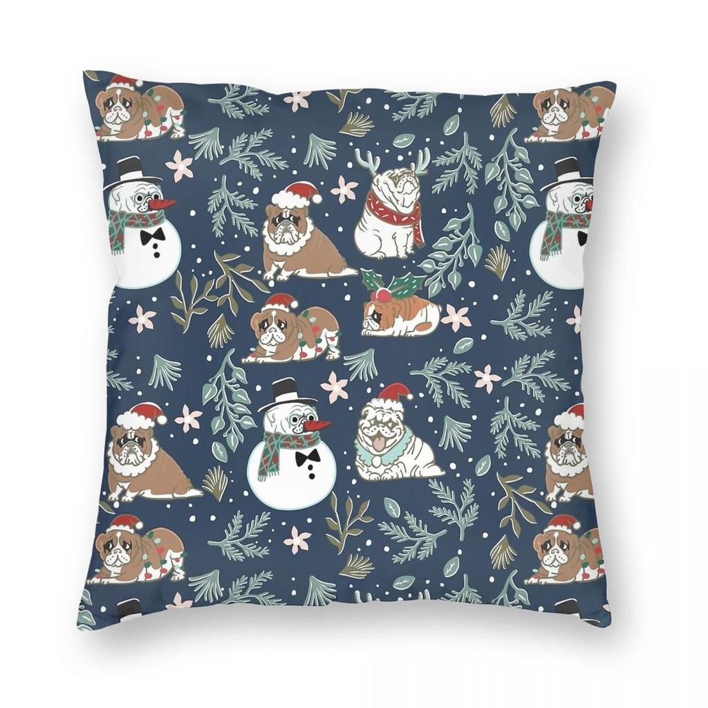 Christmas Royal Stewart Tartan Plaid Pillowcase Soft Fabric Cushion Cover Decor Pillow Case Cover Home Square 18''