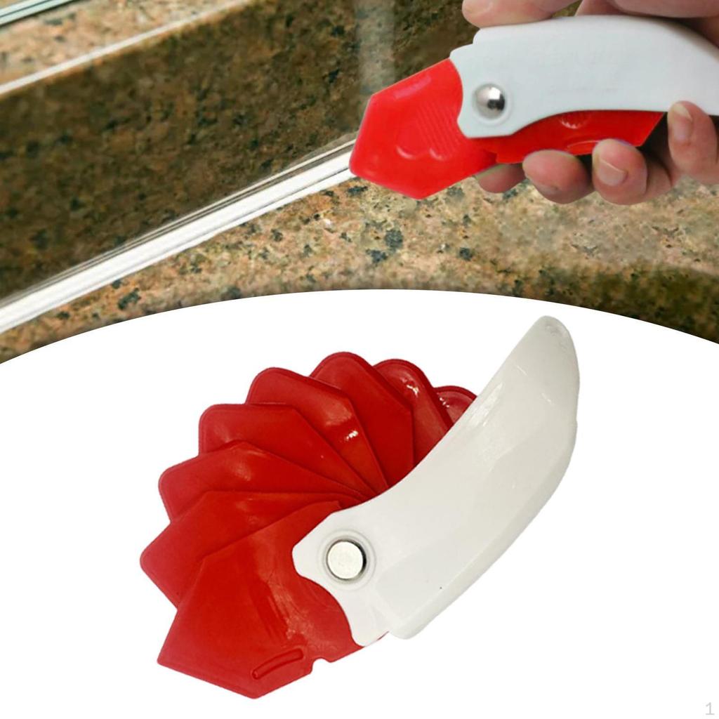 9 in 1 Caulking Tool for Cement Spreading And Grout Removal Bathroom Kitchen