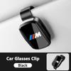 MLKL5 Car Sun Visor Glasses Clip Pressing Switch Eyeglasses Holder For BMW M Emblem E46 E36 E34 F10 E90 F30 E60 F30 E53 E30 E92 E87