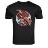 Samurai Helmet Warrior Art Japanese Graphic T Shirt