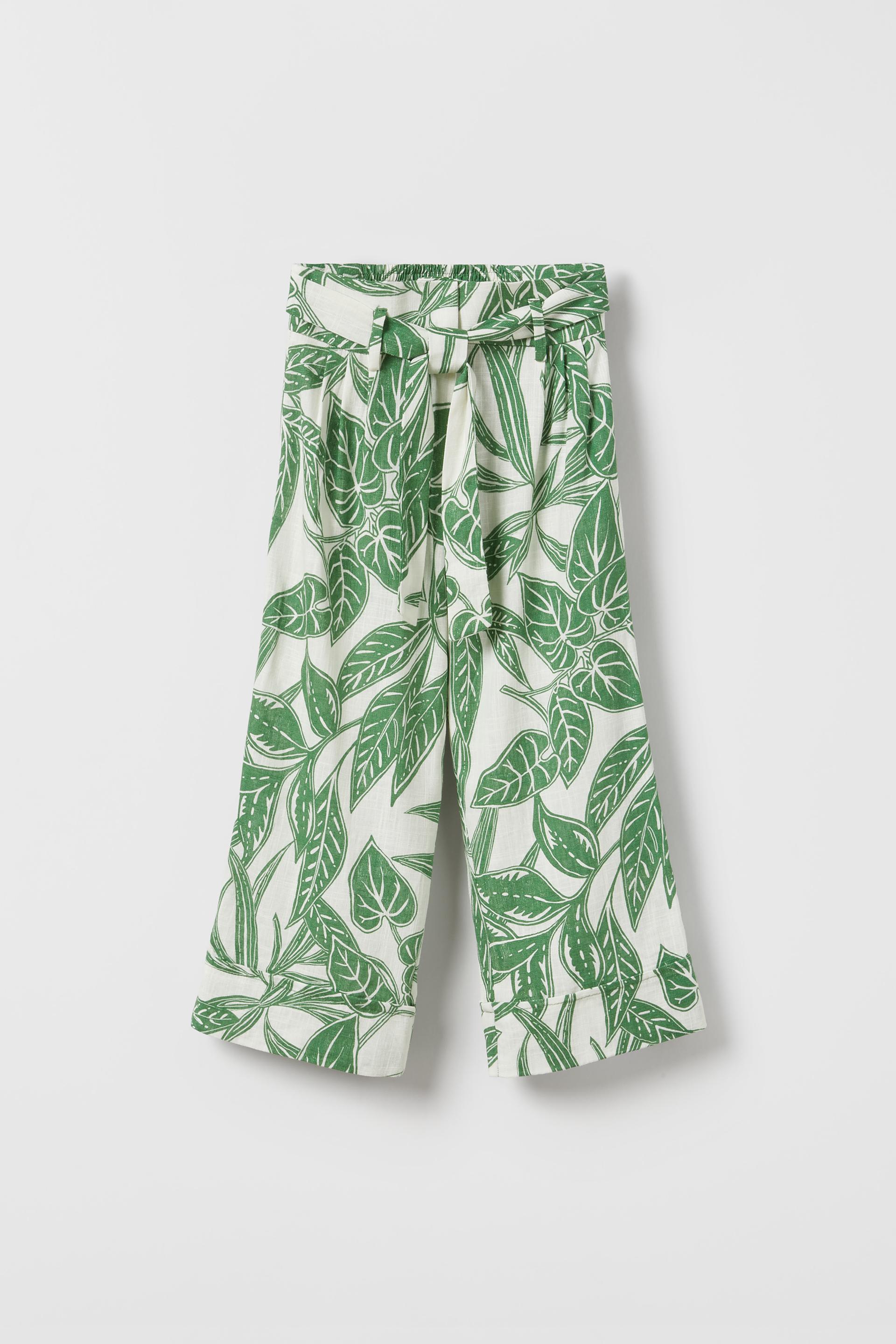 

СТРУЯЩИЕСЯ БРЮКИ С ПРИНТОМ