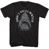 Jaws 70 Thriller Movie Don't Go In The Water Arched Text Men T Shirt