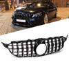 For Panamericana GT   Grille Replacement for   C Class W205 C205  05 PreFacelift 20152018(Gloss Black )