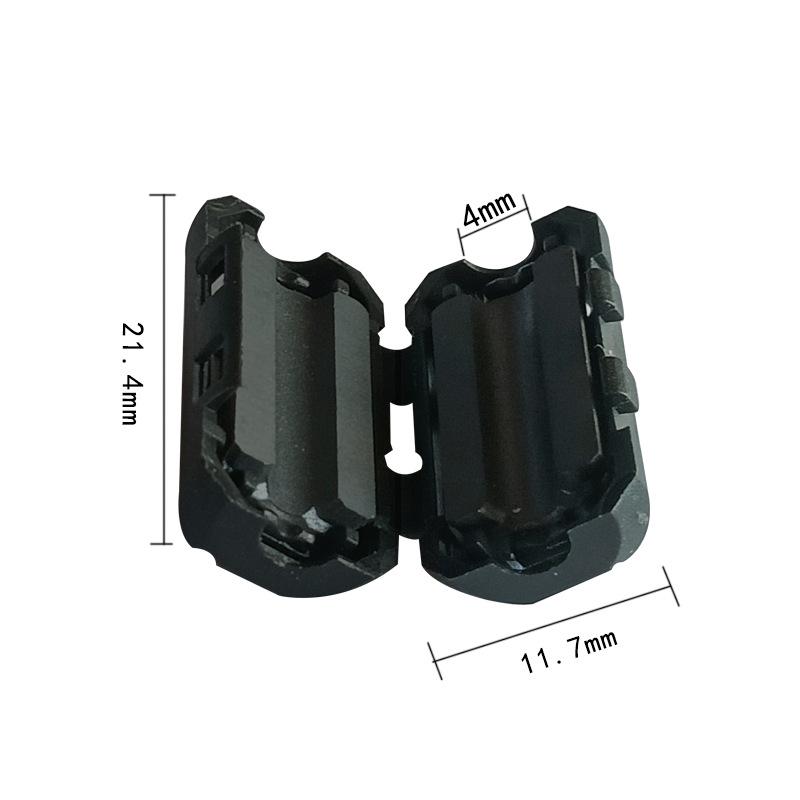 Snap-On Nickel-Zinc Ferrite Core Magnetic Ring for Anti-Interference Shielding