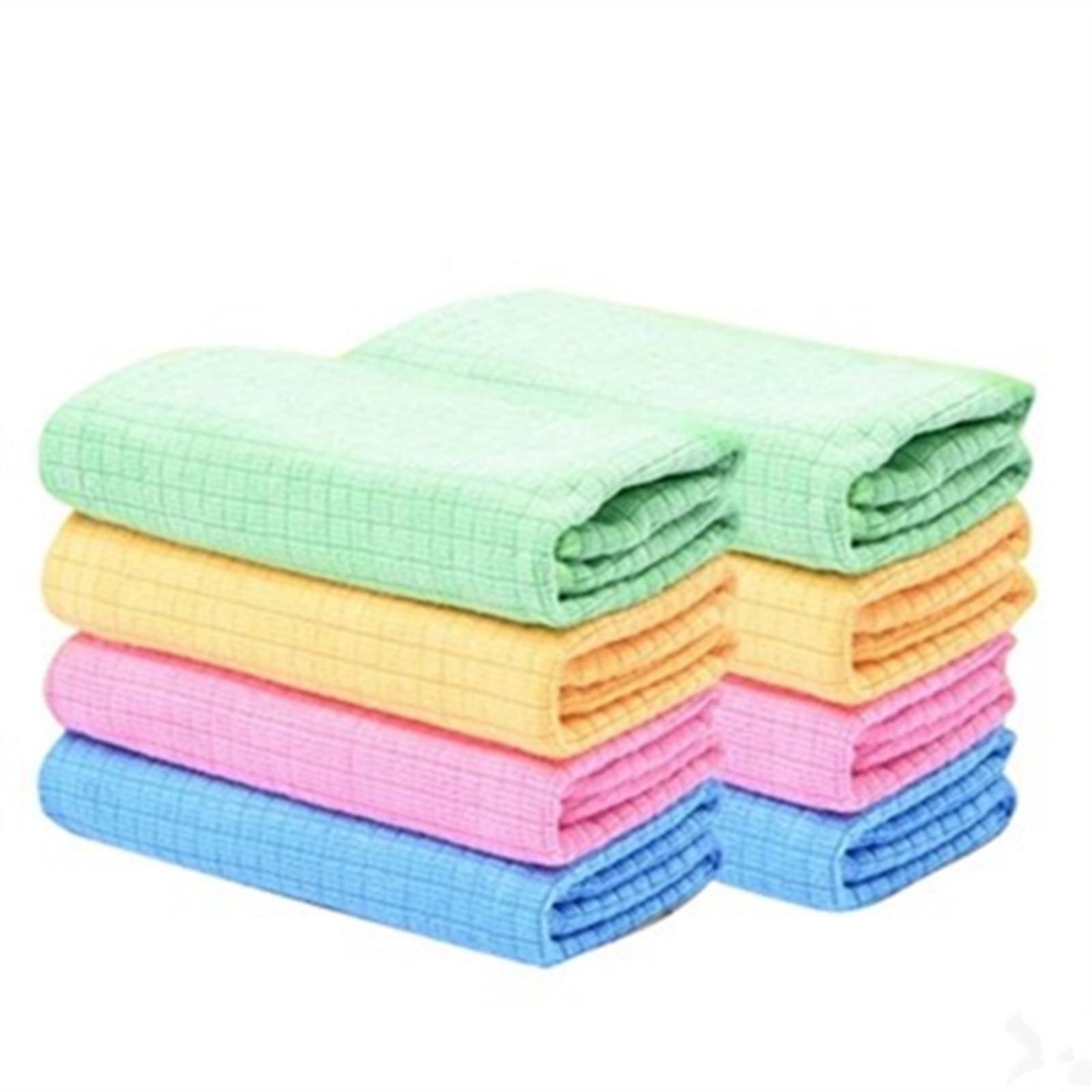 

Салфетки из микрофибры 30x40 см, многоразовые, безворсовые салфетки и суперабсорбирующие салфетки для полировки зеркал, автомобильных стекол, экранов,