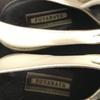 Italy FUTABAYA Leather Moccasin Monk Strap 38 24 White(USED)