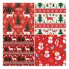Handmade Greeting Card Supplies 12 Sheet Christmas Scrapbook Paper Winter Holiday Craft 5.9 x Inch Tree Snowflake Paper Snowman Decorative Cardstock