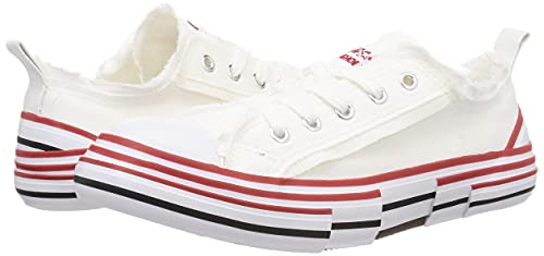 GD Japan Work Shoes: These Distressed Shoes Offer Excellent Grip, Flexibility, and a Stylish Design. DN-710 (Black/White) White, Size 27.0 Cm, 3E.