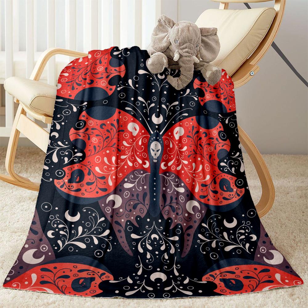 Cosmic Butterfly Mandala Blankets are suitable for living rooms, bedrooms, camping, and other places, making them an ideal choice for gifts.