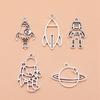 Soccer Football Charms School Pendants For Sports Themed Jewelry Making 1 Set